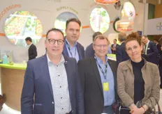 Peter Colbers, Rob Gevers, Reinhold Will and Marie Legendre (Syngenta)
